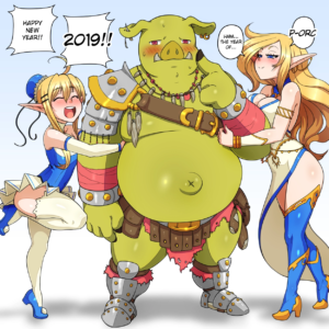 2019 year of pig porc p-orc