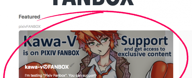 Kawa-v Pixiv fanbox