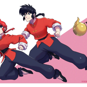 ranma-kun and ranma-chan