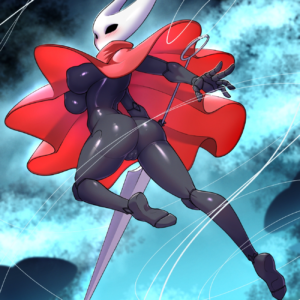 sexy hornet from hollow night silksong